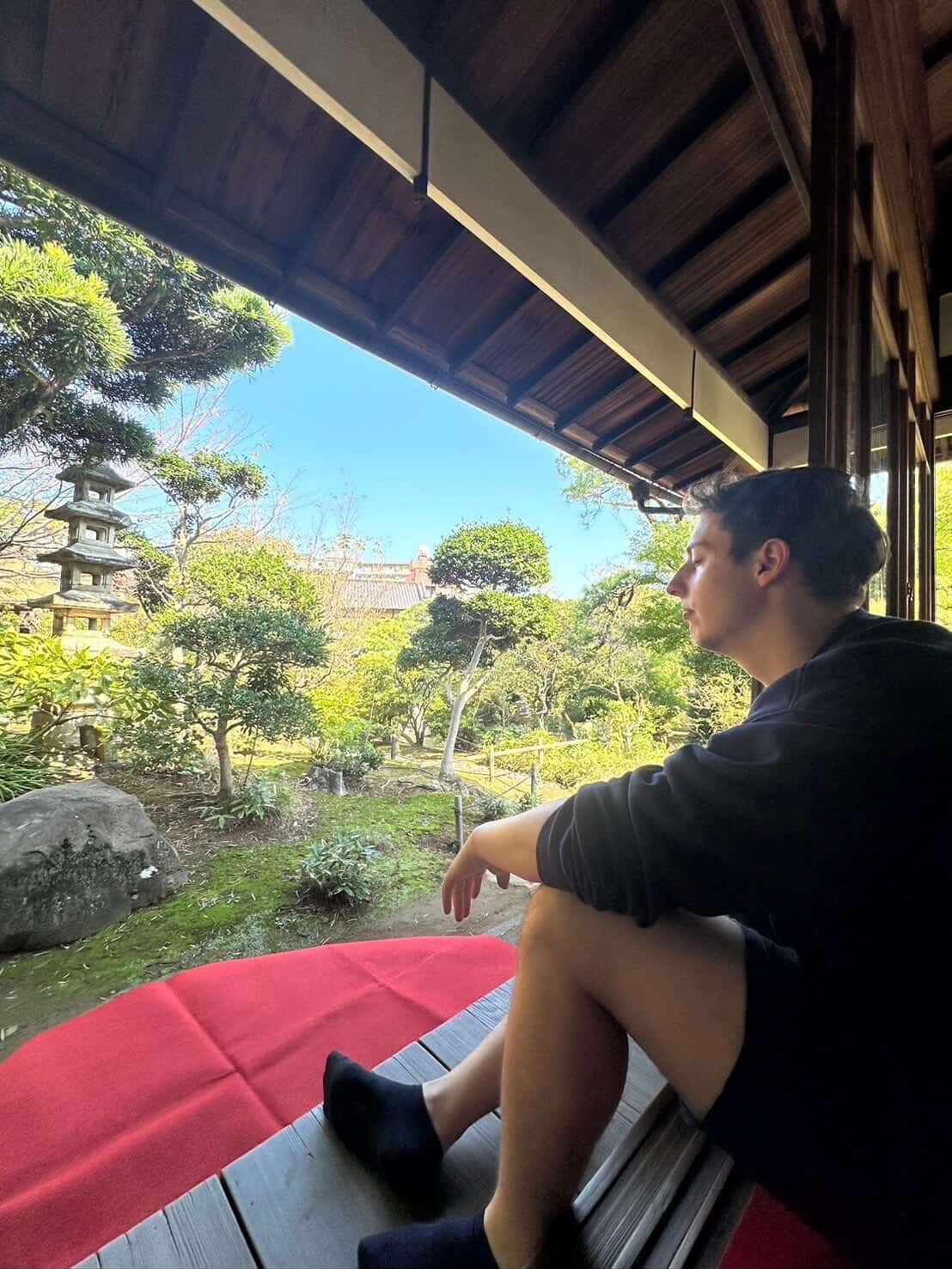 Vue depuis un ryokan